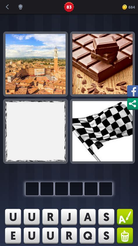 4 pics 1 word 6 letter word answer